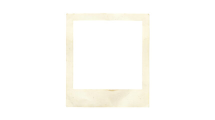 Fototapeta premium Tea bag packaging, empty white tea bag with beige border