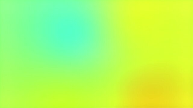 Vibrant green and yellow gradient abstract background