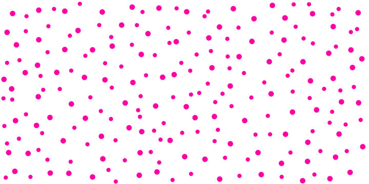 Minimal seamless pattern of tiny random dots forming a classic polka dot texture background.