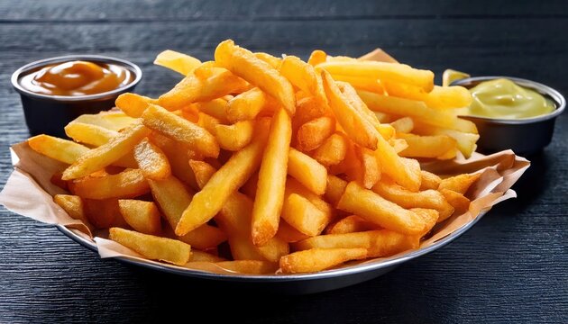 French Fries (Belgium-USA) &ndash; Crispy, Golden, and Perfectly Fried Snack