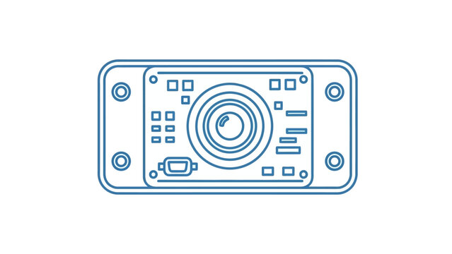 DJ Controller Device with Controls and Buttons.