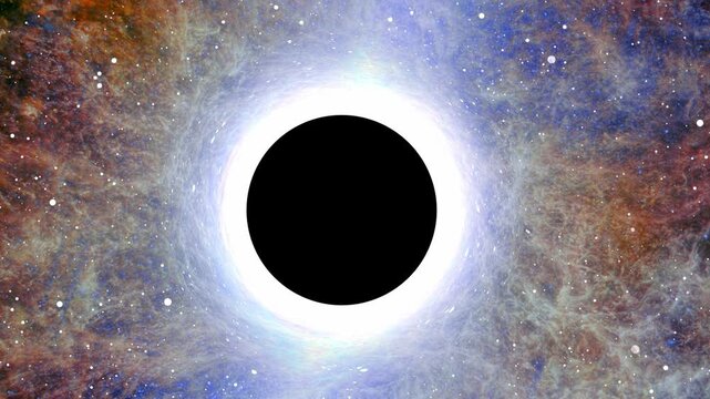 Supermassive Black Hole In The Center Of The Universe With Imagery By NASA