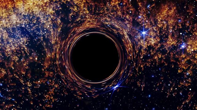 Scary Supermassive Black Hole Consuming Entire Galaxies And Stars In The Amazing Deep Space Universe