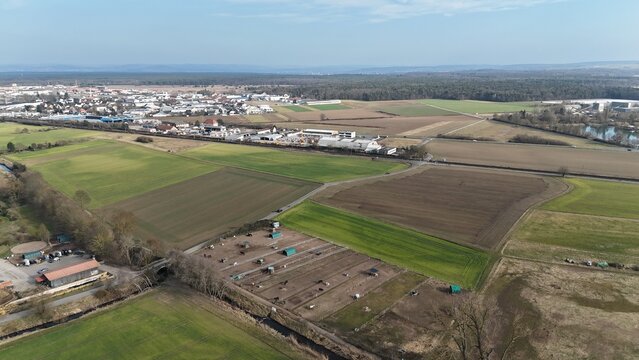 Landschaft bei Babenhausen, Hessen
