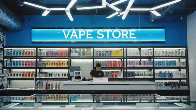 Vape store.