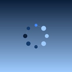 security fintech abstract technology background with copy space © tiago