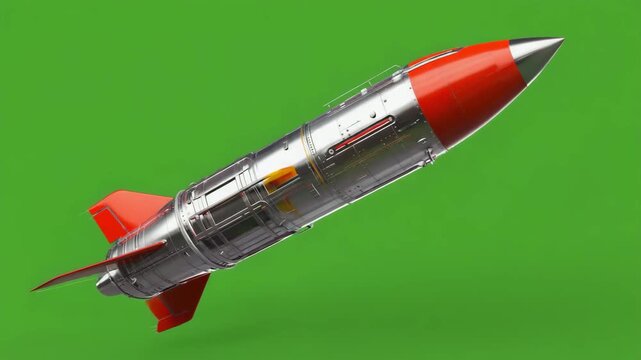 rocket in space