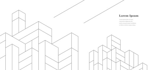 幾何学 抽象 建築 テクノロジー ビジネス 背景