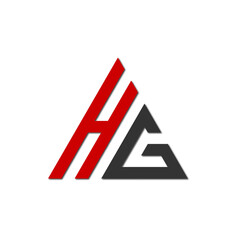 Web line modern color full letter logo design 