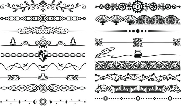 Page Calligraphy Dividers Images – Browse 38,042 Stock Photos, Vectors ...