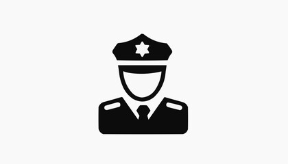 Obraz premium Police Officer Icon