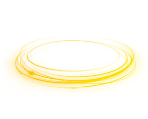 Fototapeta premium Bright yellow flare burst glows with radiant sparkles and soft beams. Warm neon reflections shimmer across the scene. Luminous energy waves form a vivid glowing light.