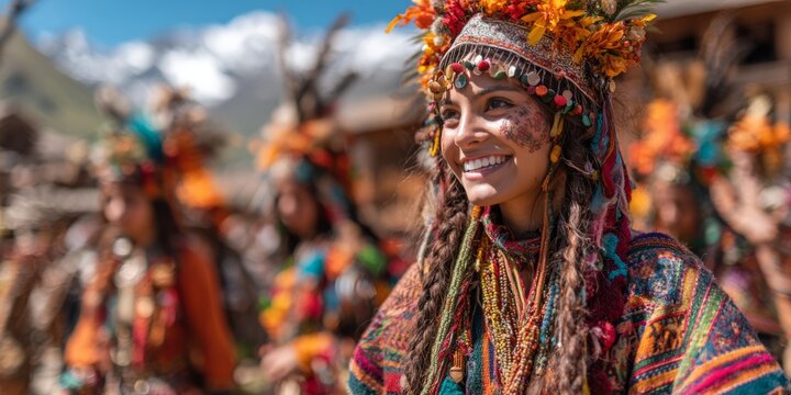 Kalash Smile: Vibrant Colors of Tradition in the Hindu Kush Mountains