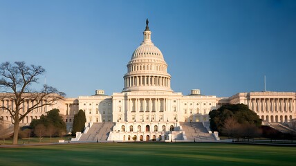 Fototapeta premium capitol building washington dc