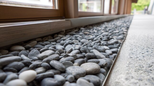 rationale. Transition from smooth indoor floor to rough outdoor stone slab boundary. travel magazines, destination branding, designed for outdoor magazines and nature guides.