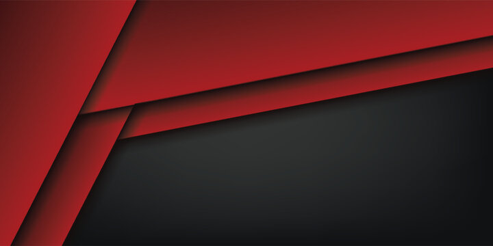 Red background overlap dimension grey vector illustration message board f message design modern website