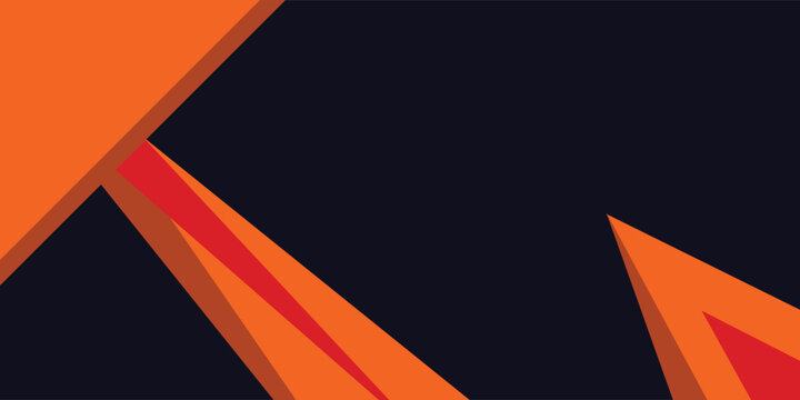 modern design background with orange shape color