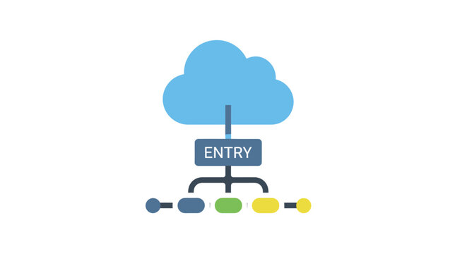 Cloud Computing Network Entry System.