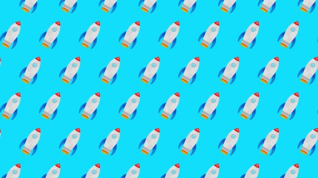 Set of cute seamless vector patterns featuring blue floral illustrations, dots, and white stripes with colorful heart shapes for textile wallpaper decor and art design