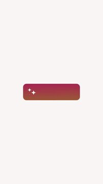 Vertical Gradient Artificial Intelligence Icon White Button Animation High Resolution Light Mode Futuristic Interface Design