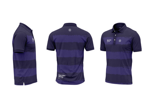 Men's Polo Shirts Mockup 16