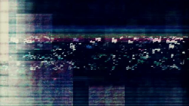 A futuristic blue binary code background creates a digital data pattern with glowing light and motion for a modern technology network illustration