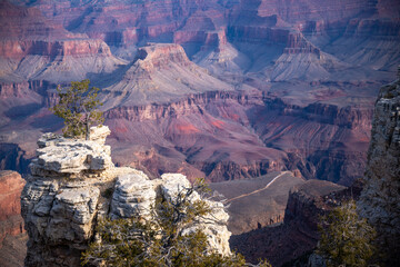 View of the Grand Canyon - Arizona