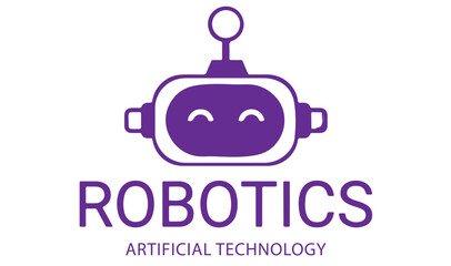 Fototapeta premium Artificial Intelligence and Technology Digital Logo Concept