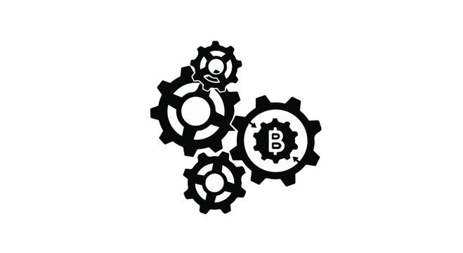bitcoin blockchain gear mechanism cryptocurrency
