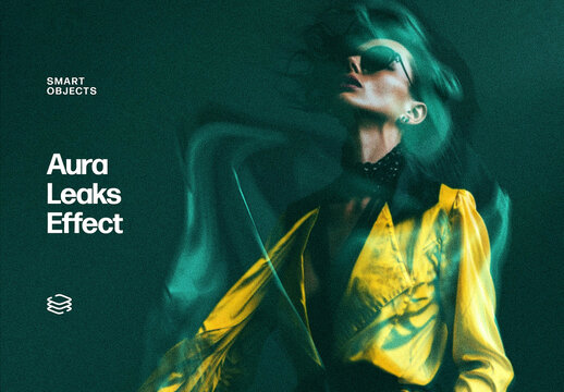 Soul Leaks Photo Effect Mockup