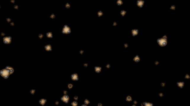 Brownian Motion of Silane Molecules in a Gas Mixture
