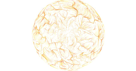 Obraz premium Unique artistic representation of a sphere, perfect for design, concept art, and visual projects.
