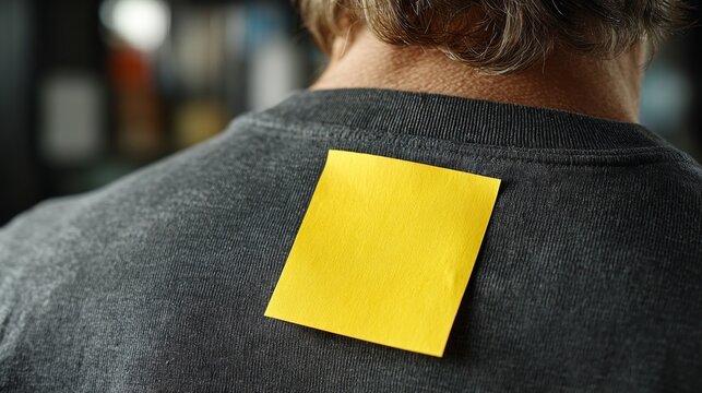 Playful surprises and the joy of finding notes unexpectedly. Editorial style. April fools fun: cheerful office vibes with humor in the air. Color blocking. Bold contrast.