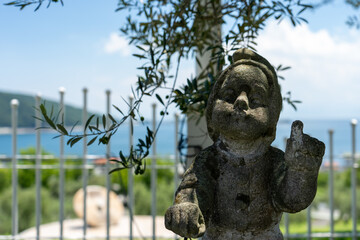 Fototapeta premium 【小豆島】小人の石像 / 【Shodoshima】Dwarf stone statue