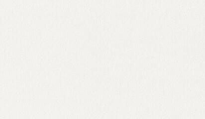 White rough textured paper for background. Watercolor empty surface design element for presentation, card, or wallpaper. Natural real fiber cellulose backdrop