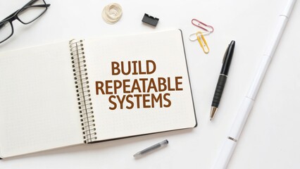 Build Repeatable Systems for Enhanced Productivity and Efficiency in Professional Environments and Everyday Life