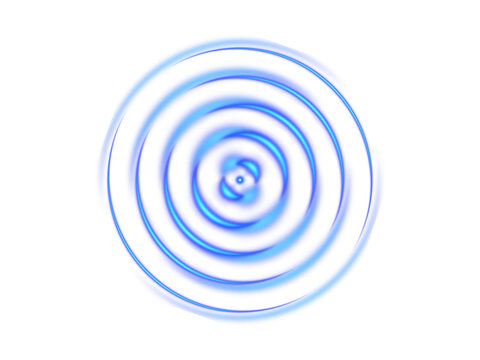 Transparent neon glowing blue sound waves radio waves signal emission frequency transmit energy wave wifi wireless broadcast network design
