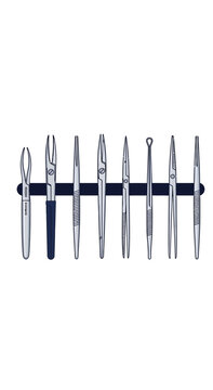 Precision Surgical Tools: A Comprehensive Display of Medical Instruments for Healthcare