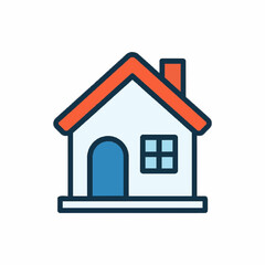 house icon on white background