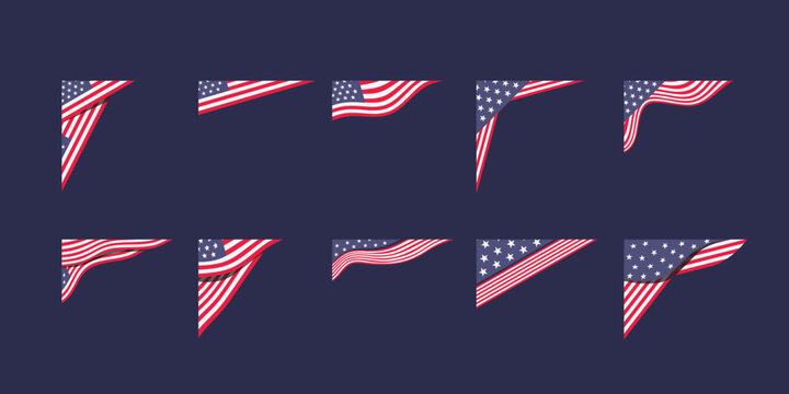 American Flag Corner