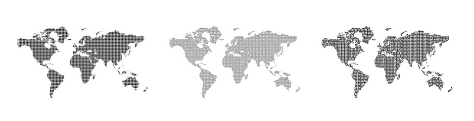 Obraz premium world map 