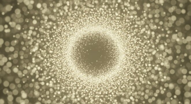 Microscopic View of Cells or Particles.