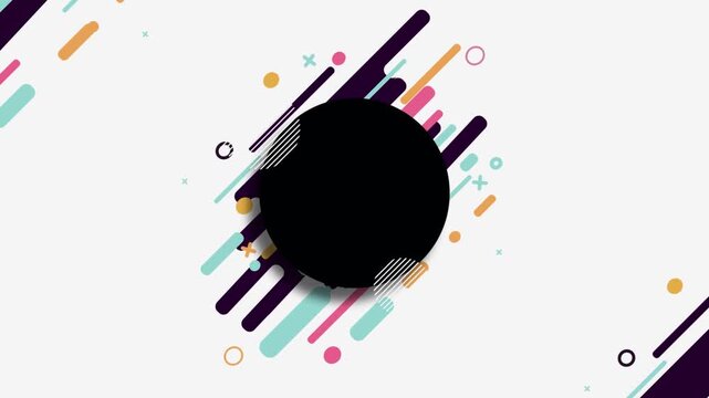 A vibrant vector illustration of colorful paint brush strokes and ink splashes on a white background featuring a grunge floral design and a circular splatter border element