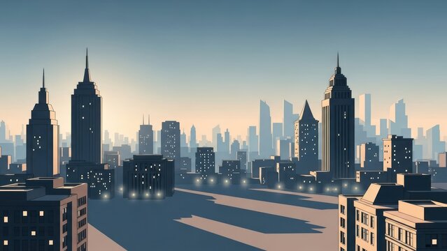 City skyline