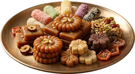 Fototapeta premium New Year Korean Traditional Sweets Platter