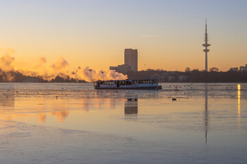 Obraz premium Hamburg Alster