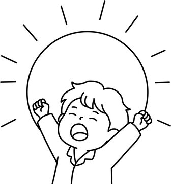미라클모닝 흑백