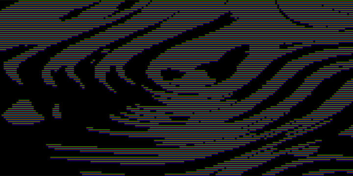 Glitch retro tv bg. Signal failure. RGB pattern as a wavy static bg of video damage. VHS CRT overlay background. Vector illustration