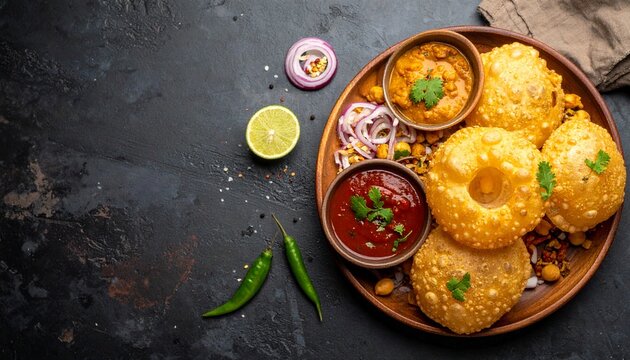 Papri chaat banner layout