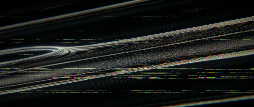 Modern glitchy waves create a cinematic digital disruption visual aesthetic backdrop